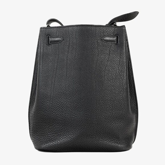 Hermes So Kelly 22 Black Togo Leather Shoulder Bag - Picture 4 of 14